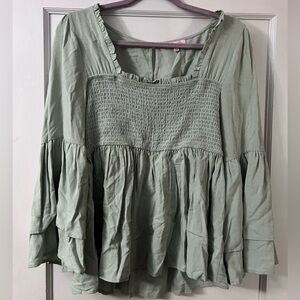 Pink lily long sleeve